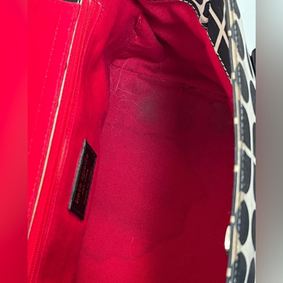 Vintage Kate Spade New York Canvas Printed Shoulder Bag - Picture 14 of 15